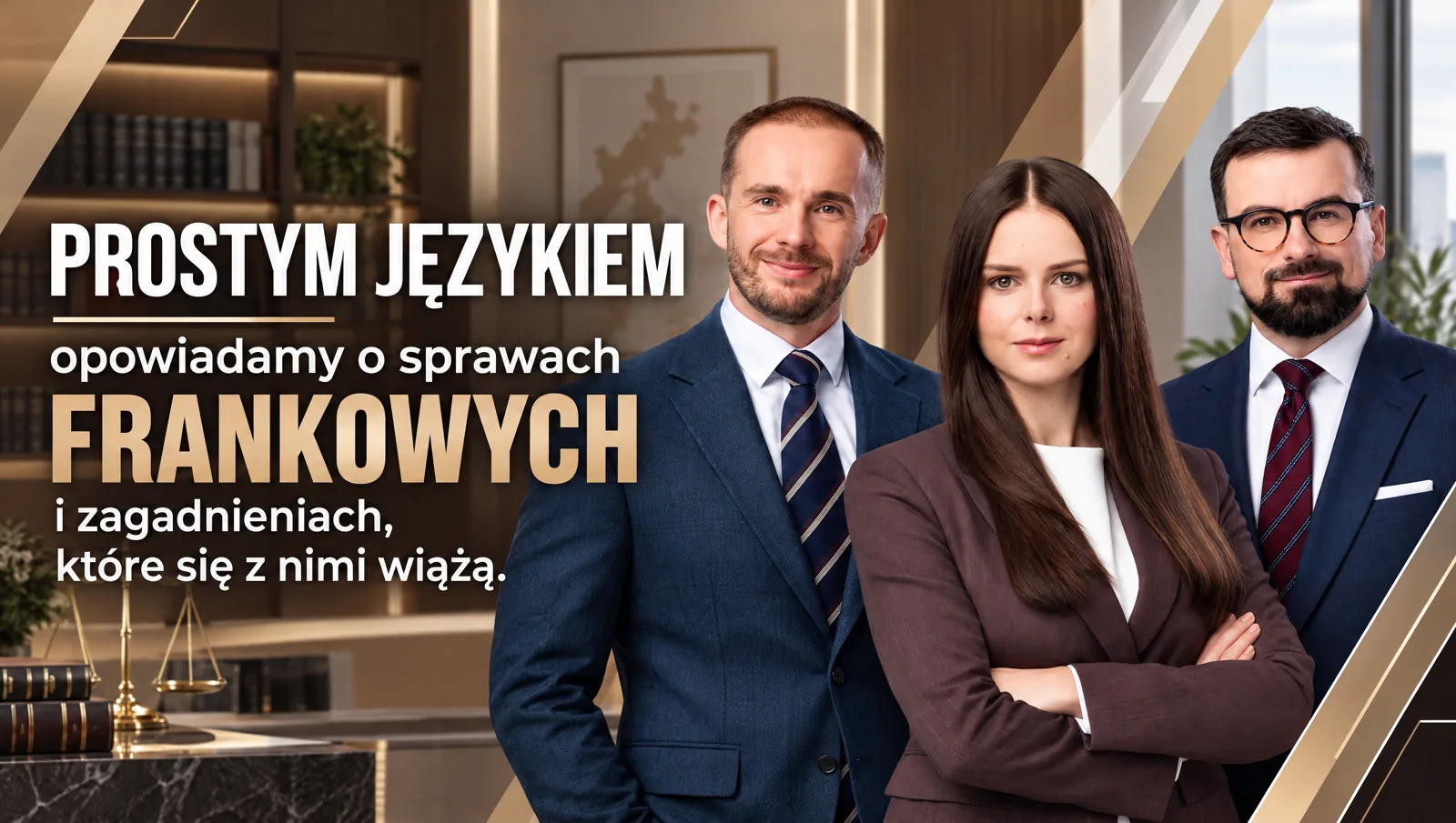 Okładka Poradnika Frankowicza: wspólnicy kancelarii